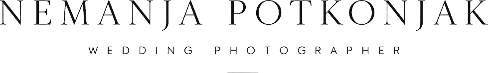 Nemanja Potkonjak — Wedding Photographer